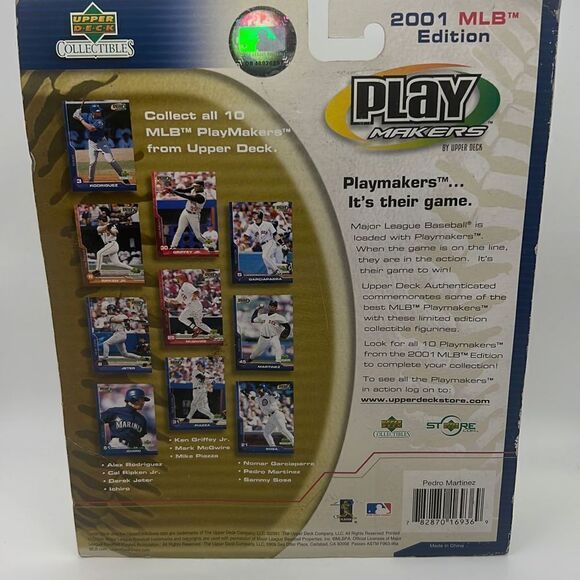 Pedro Martinez 2001 Upper Deck‎ Playmakers Bobblehead Boston Red Sox - Picture 3 of 3